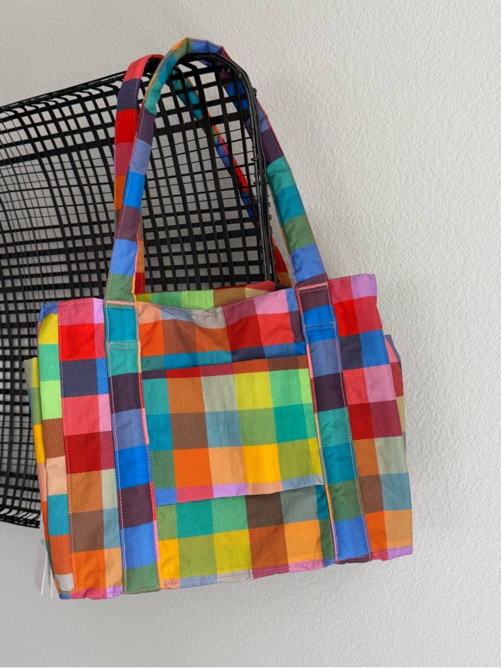 Baggu Small Cloud Carry-On Bag madras